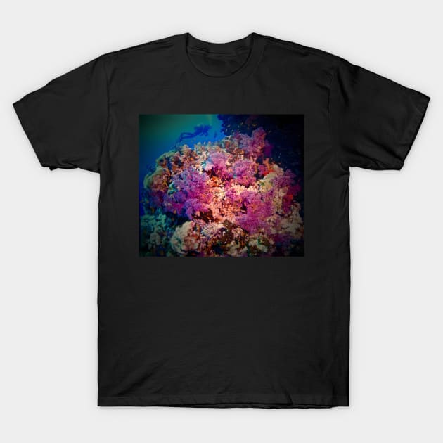 OCEAN BLOSSOM T-Shirt by dumbodancer